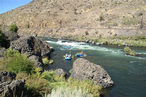 All This Is That Whitewater rafting on the Deschutes River in Bend, Oregon