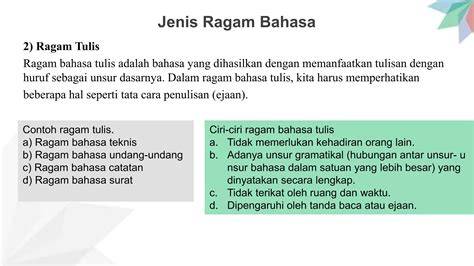 Ragam Bahasa