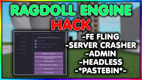 ragdoll engine hack - Pastebin.com