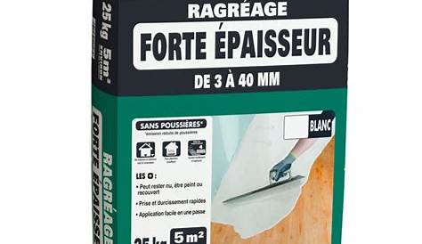 Ragreage Fibre Forte Epaisseur Prix Ragréage Fibré épaisseur 25kg Batidrive Balan