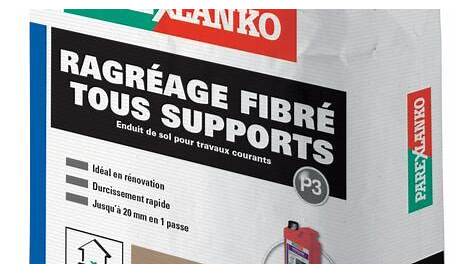 Ragreage Fibre Parexlanko Prix CERMIX Ragréage Autolissant Ragresol Grand Chantier P3