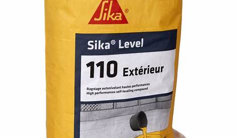 SIKA Mortier ragréage de sol Sika Level 110 extérieur
