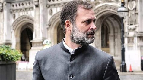 rahul gandhi in london for a summit