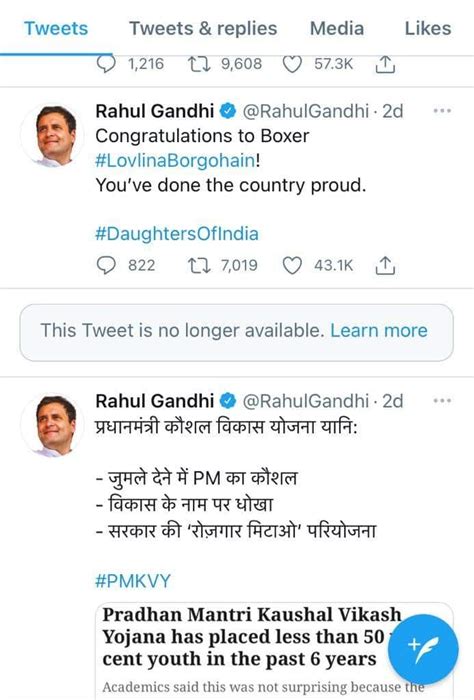 rahul gandhi latest tweet