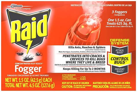 Raid Fogger Wasps