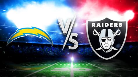 raiders vs chargers odds