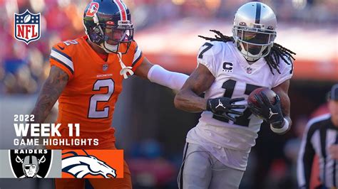 raiders vs denver highlights