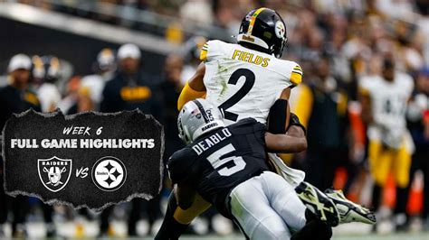 Raiders vs. Steelers The Raider Ramble