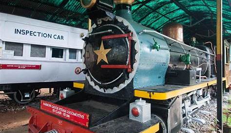 Rail Museum Mysore Karnataka Toy Steam Train At The way India Stock