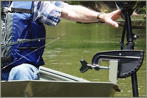 Rail Mount Trolling Motor Bracket