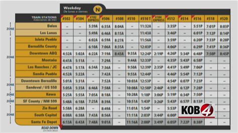 rail runner holiday schedule