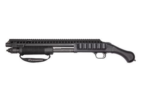 rail system for mossberg shockwave 12 gauge