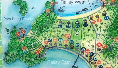 Railay Beach Map [MUST READ] RAILAY BEACH KRABI VIEWPOINT Thenorthernboy
