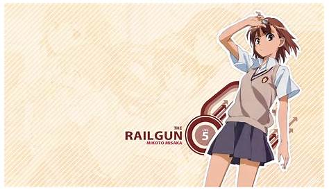 Railgun Anime Wallpaper A Certain Scientific HD Background