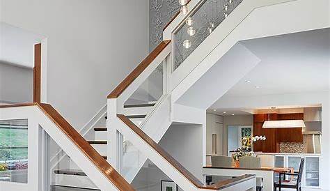 11 Modern Stair Railing Designs That Are Perfect Family Room