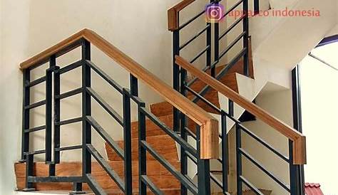 Harga Railing Tangga Besi Pegangan Kayu Kulon Progo Terbaru