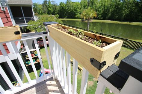 Railing Box Planter Plans