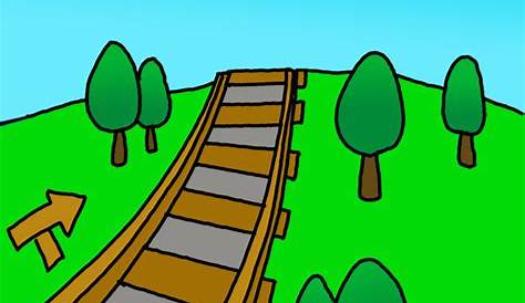 Railroad Track Drawing at GetDrawings Free download