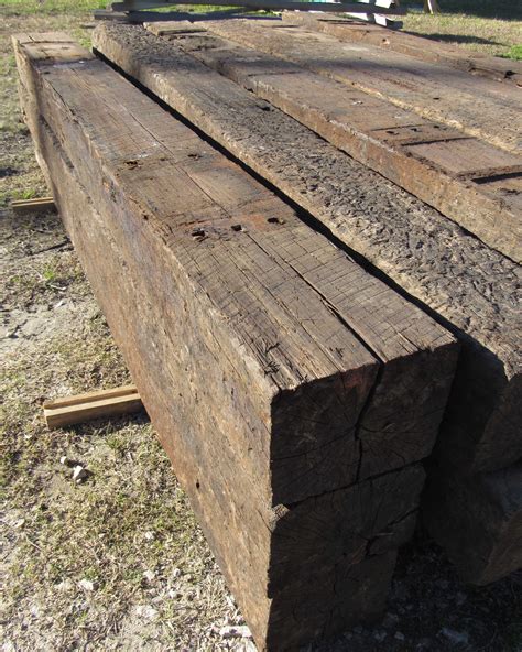 railroad wood beams for sale