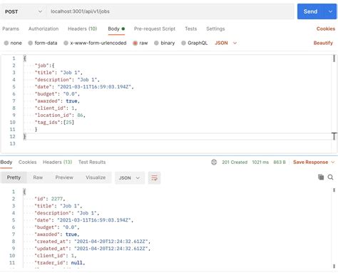 Rails Api Post Request
