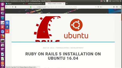 Rails Install Ubuntu