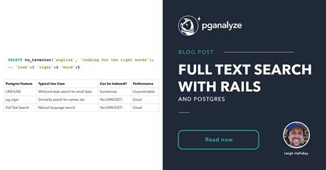 Rails Postgres Search