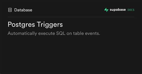 Rails Postgres Triggers