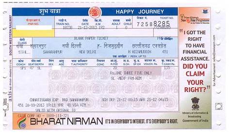 Railway Counter Ticket Format Blank Train Template (1) TEMPLATES EXAMPLE