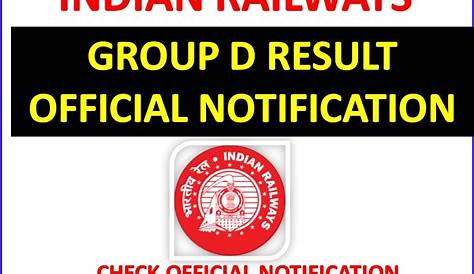 RRB Guwahati Group D Result 2018 Obtained Mark Check