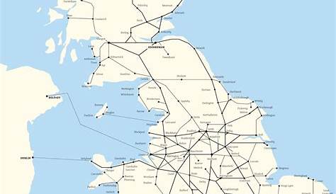 National Rail Enquiries Maps of the GB National Rail Network