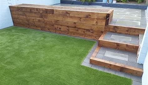 Railway Sleepers Garden