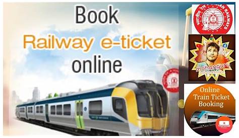 Railway Ticket Booking Banner Book Online Confirm Tatkal s In 30 Seconds