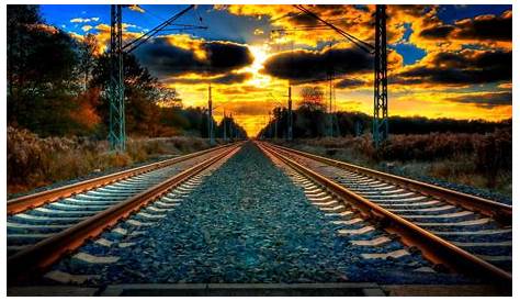 Railway Track Background Hd Images HD Train s Wallpaper (57+ )