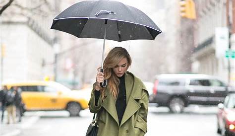 Rain Day Outfit Spring Street Styles 10 Cool Ways To Wear Your