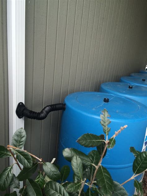 Rain Barrel Overflow Ideas
