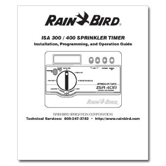 rain bird isa 300/400 manual