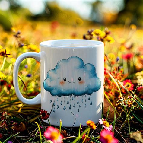 rain cloud mug