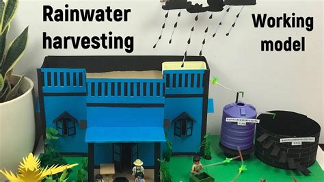 rain harvesting model project