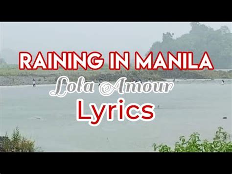 rain in manila song