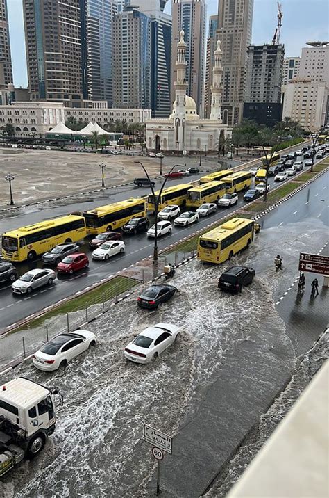 rain in uae today sharjah