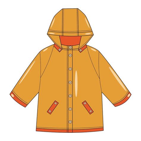 Rain Jacket Clipart