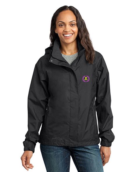 Rain Jacket Embroidered