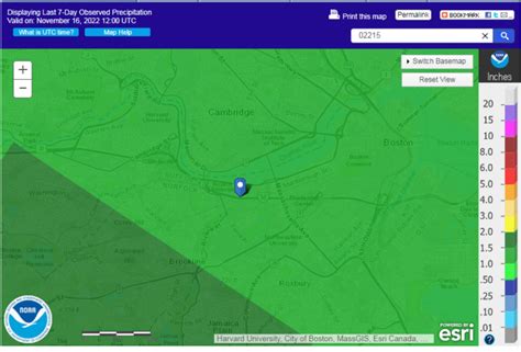 Rain Measurement By Zip Code