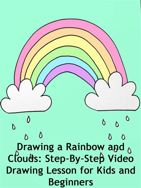How to draw a Rainbow Step by Step Easy drawings YouTube