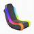 rainbow gaming chair rocker