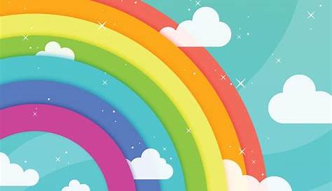 Rainbow Wallpaper For Kids