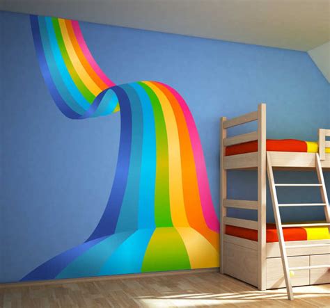 Rainbow Bedroom Wall Decal