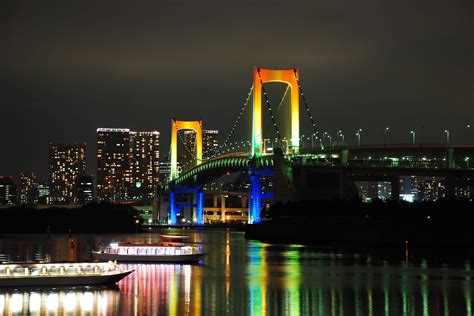 rainbow bridge in japan