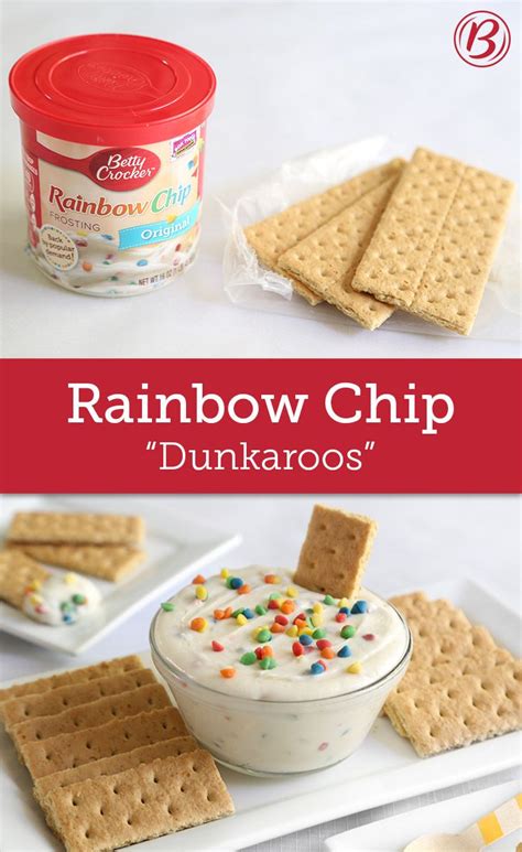 Rainbow Chip Frosting Vs Dunkaroos