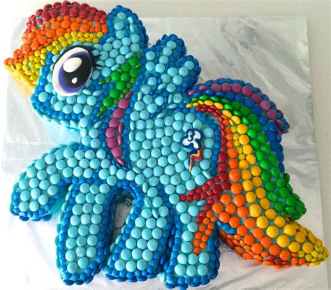 Rainbow Dash Birthday Cake Simply Real Moms